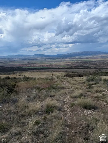 View looking North from West side property.  Subject lies to the right of gravel road.