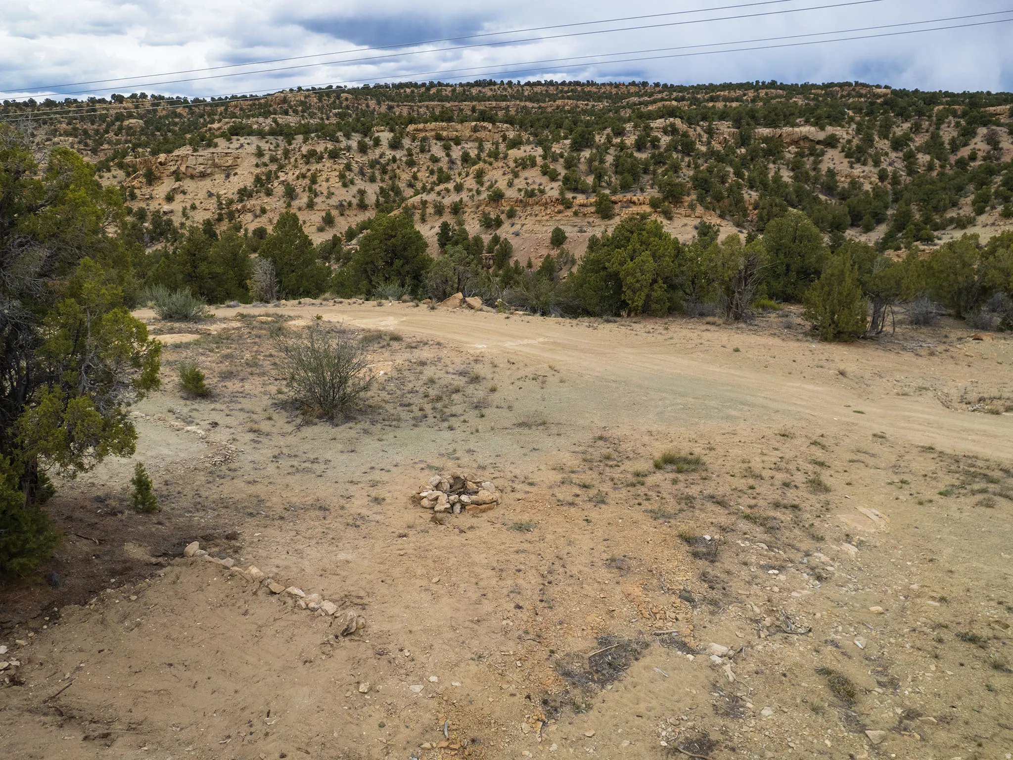 Mountain view featuring a desert landscape