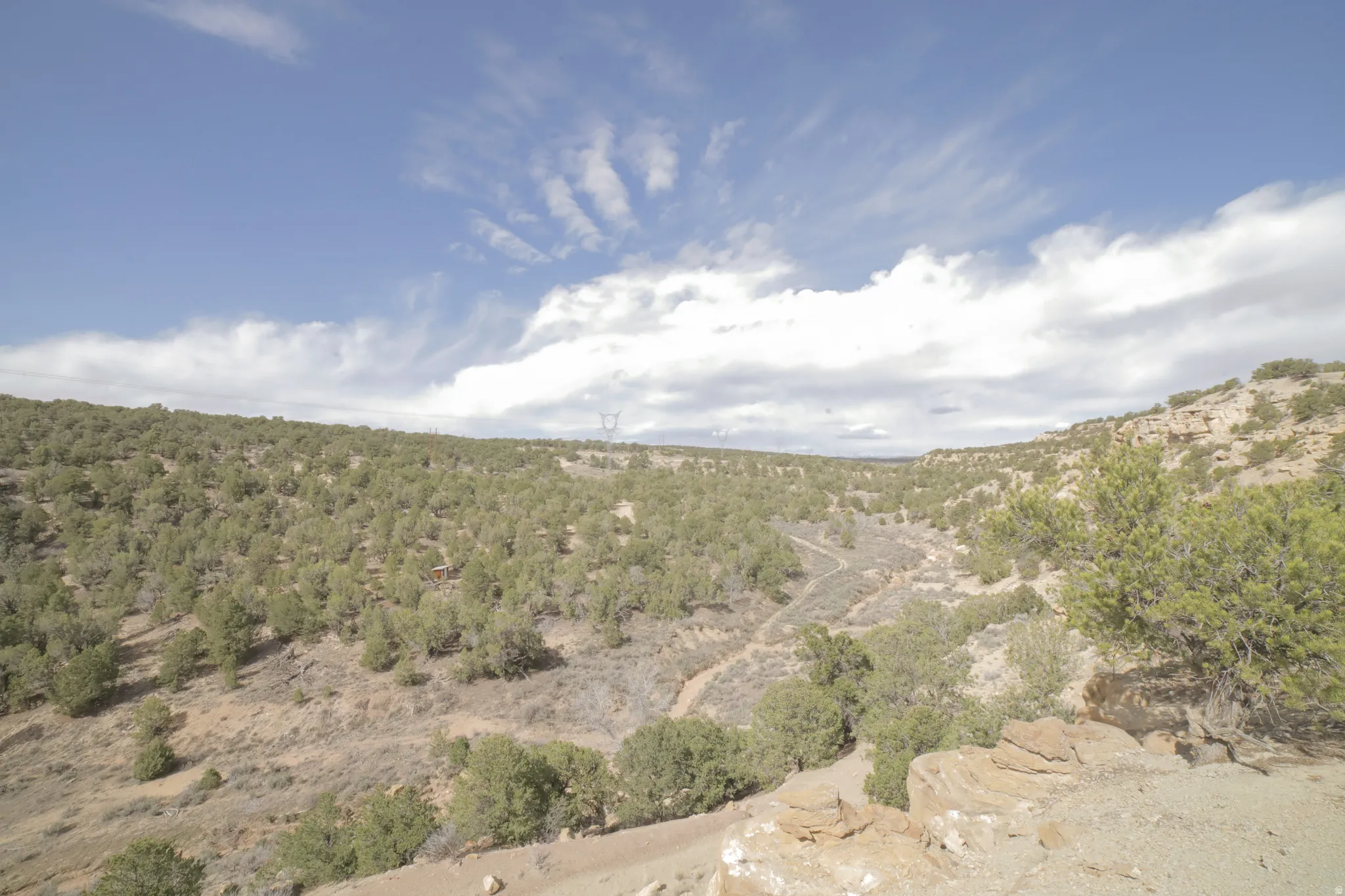 View of mountain background