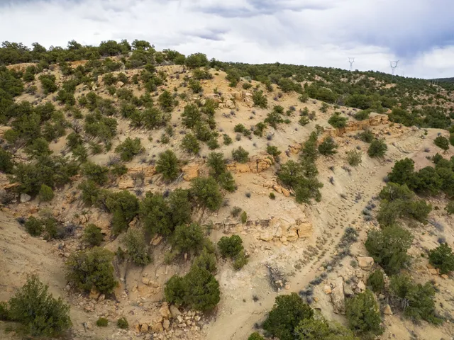 View of local wilderness featuring a desert landscape and rural landscape