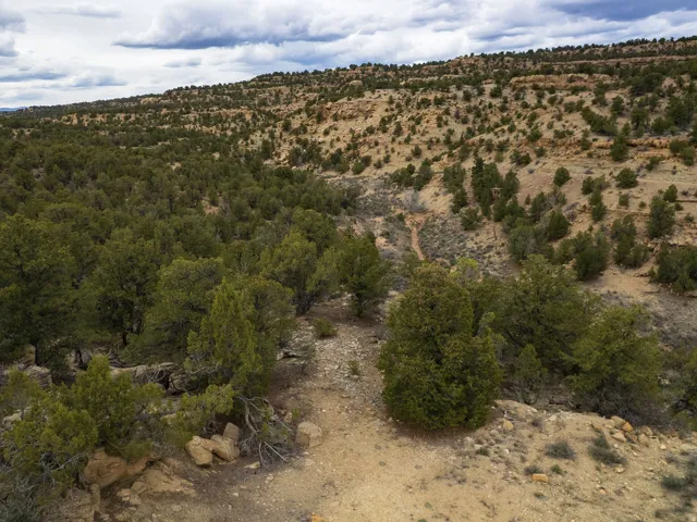 View of mountain background featuring a desert landscape and rural landscape