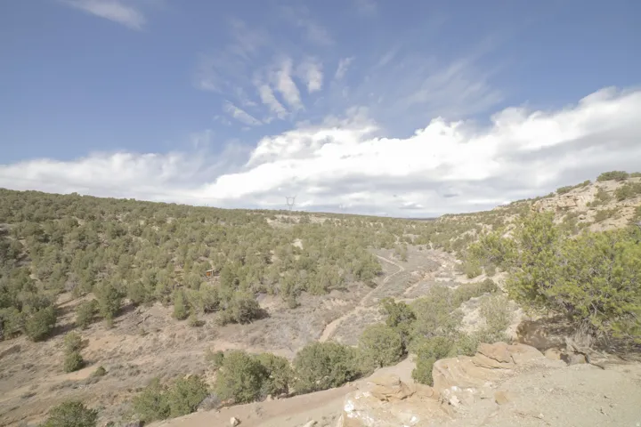 View of mountain background