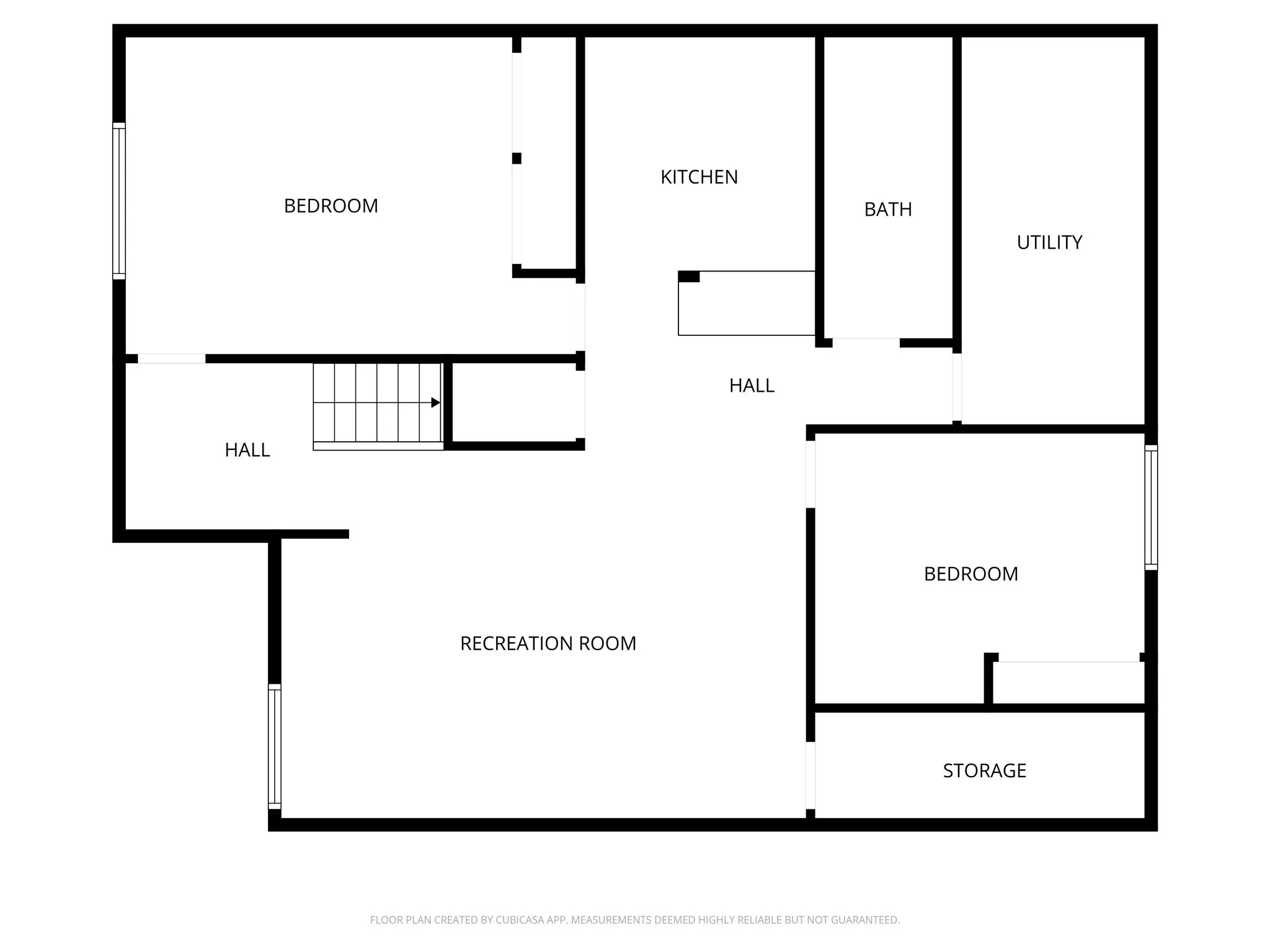 Lower Level Floor Plan