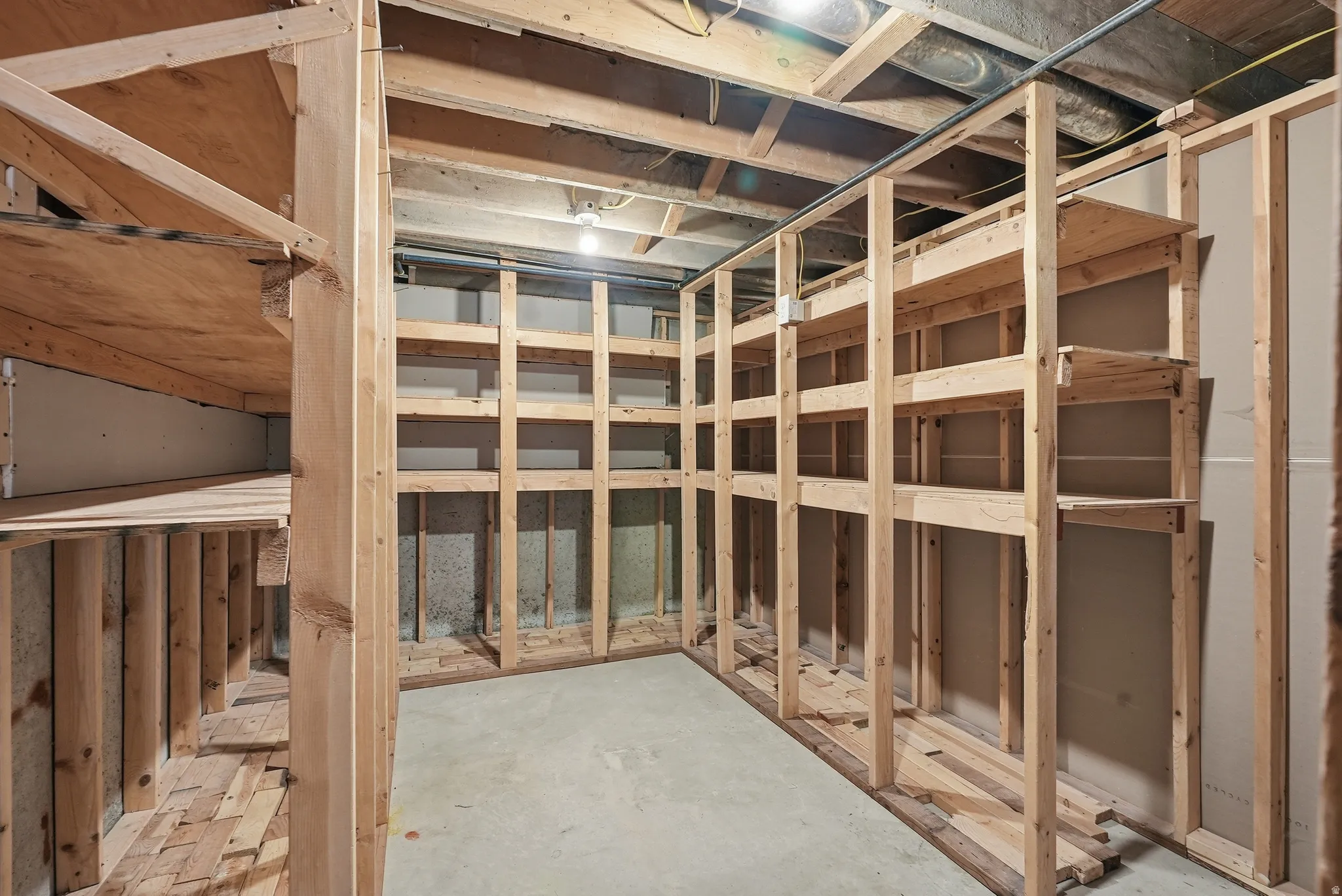 View of storage area