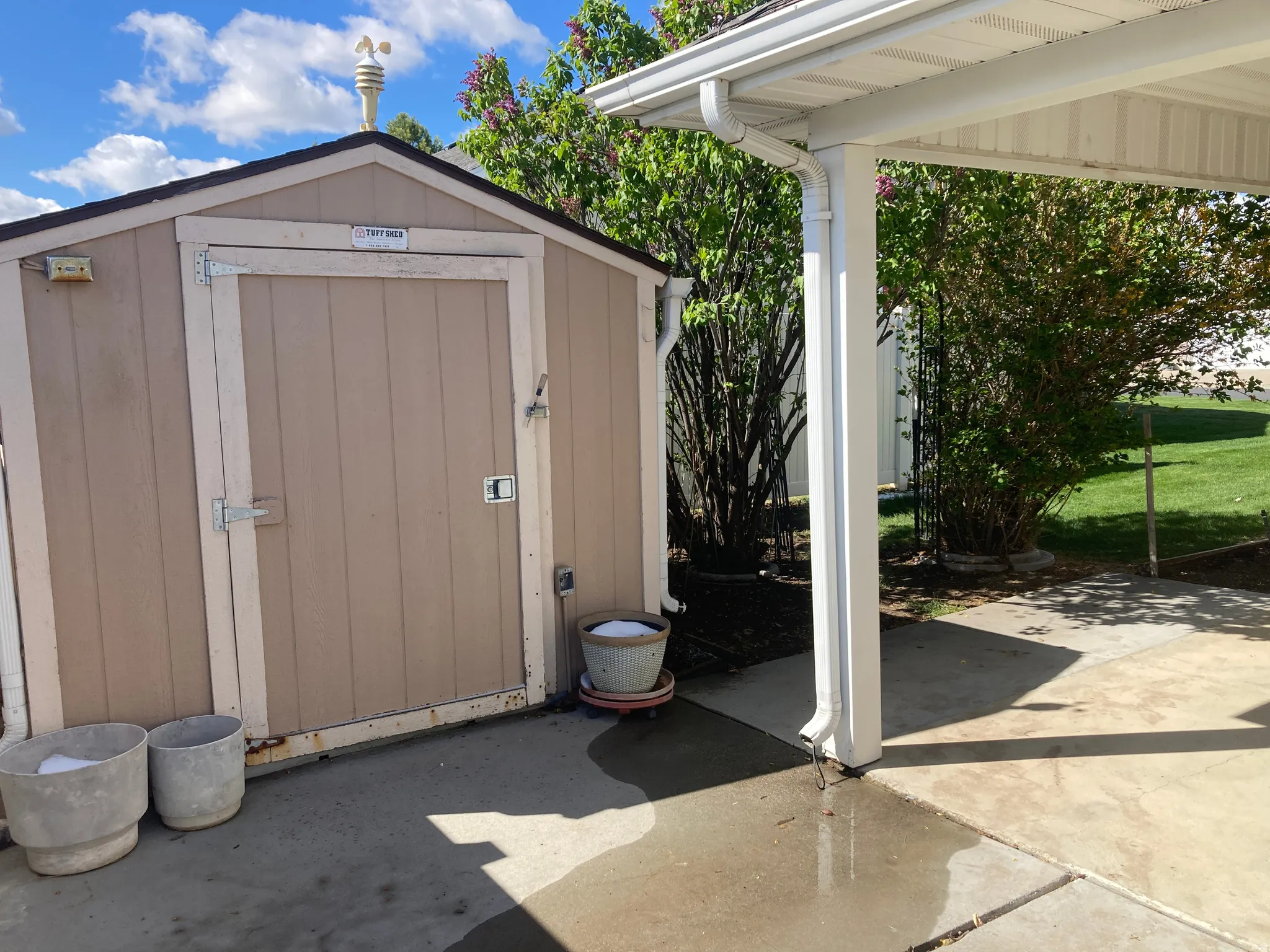 View of shed
