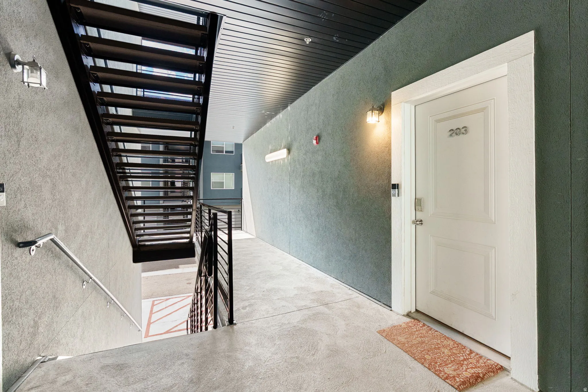 Entrance to property