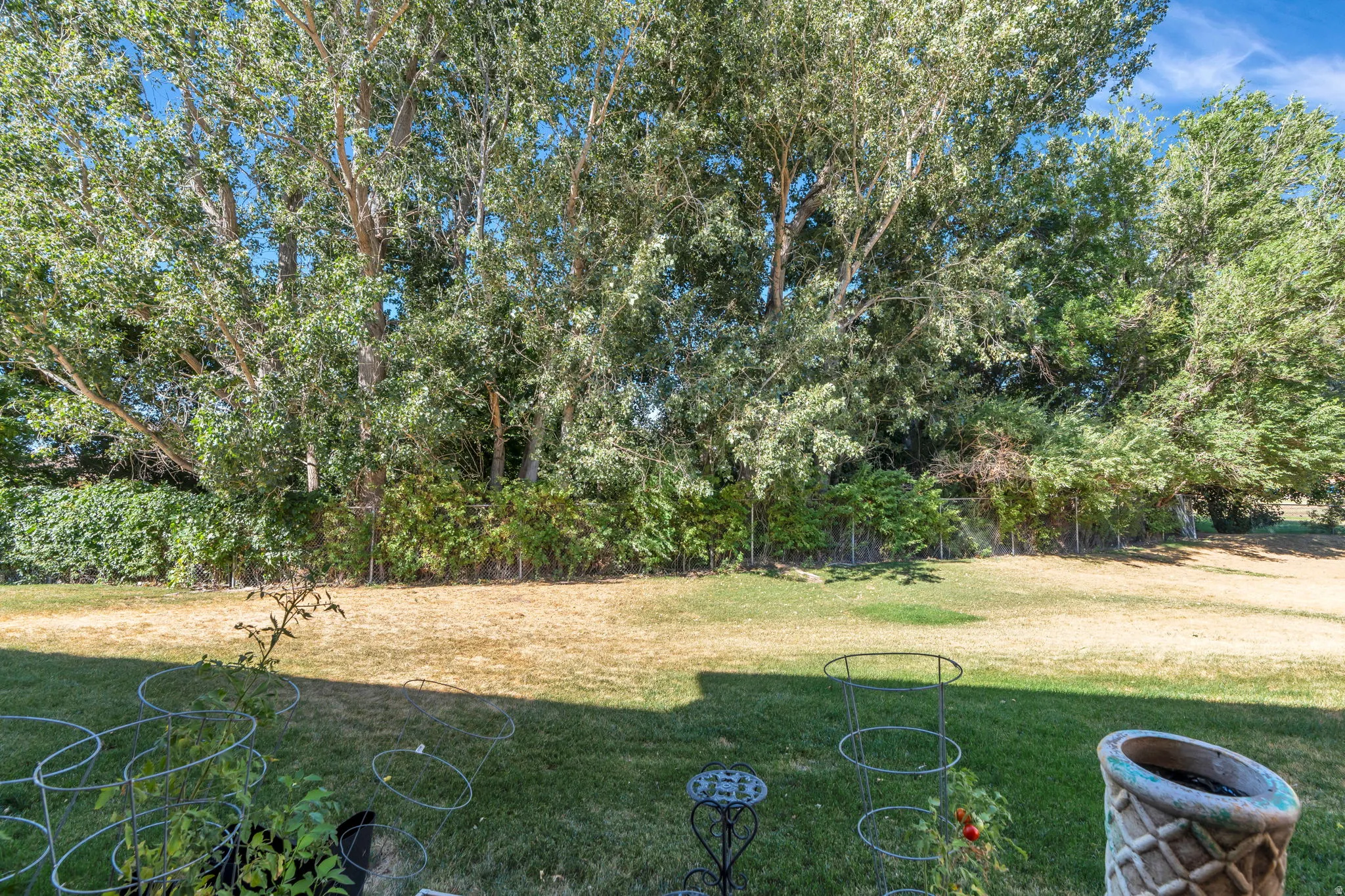 Large community grassy area