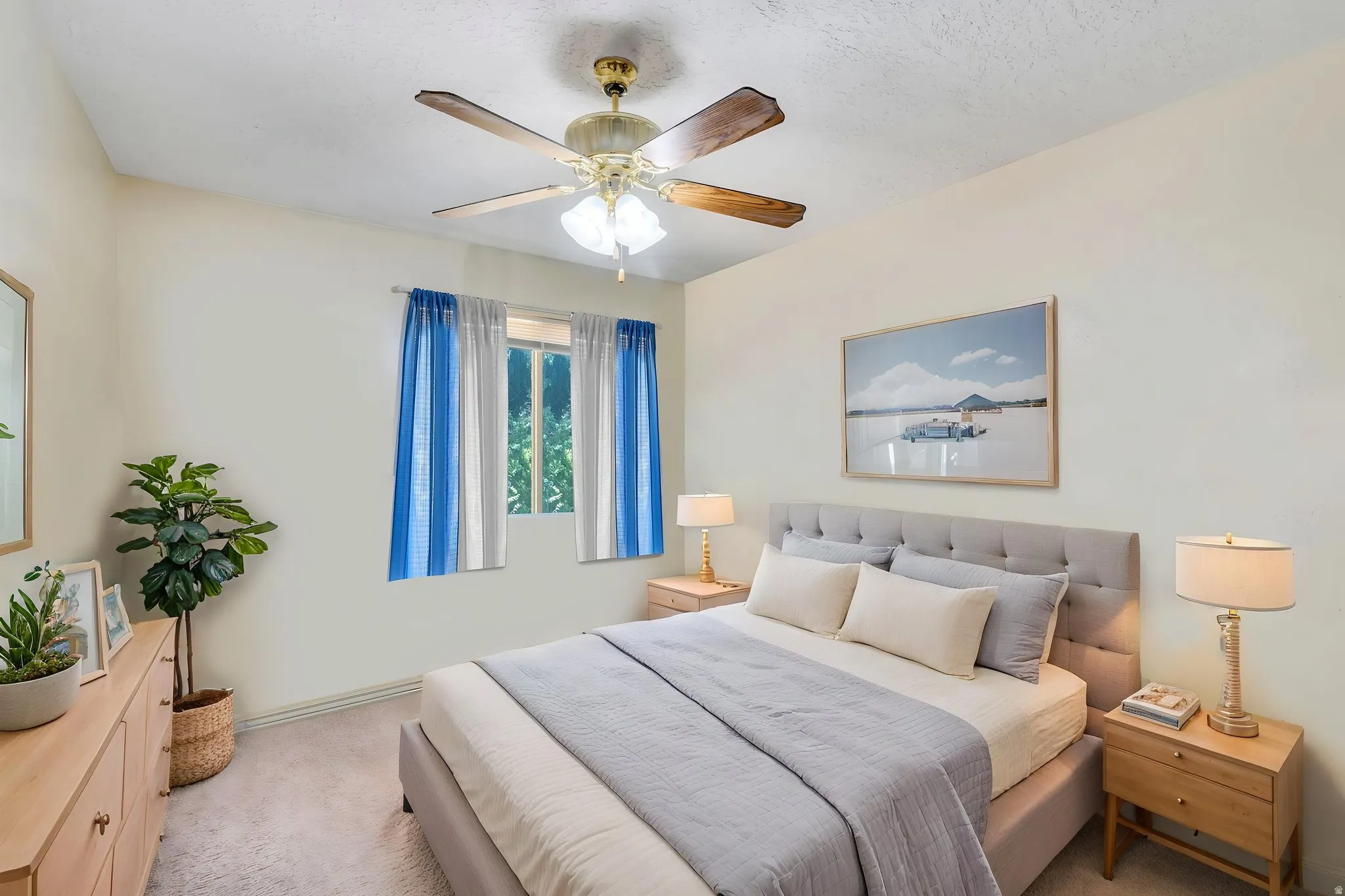 Bedroom #2, digitally staged