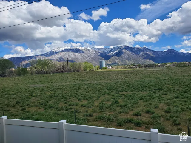 Mountain view featuring rural landscape