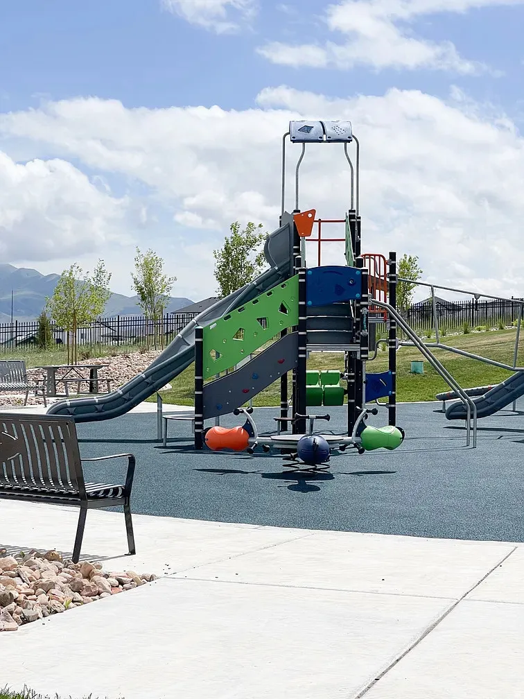 View of communal playground