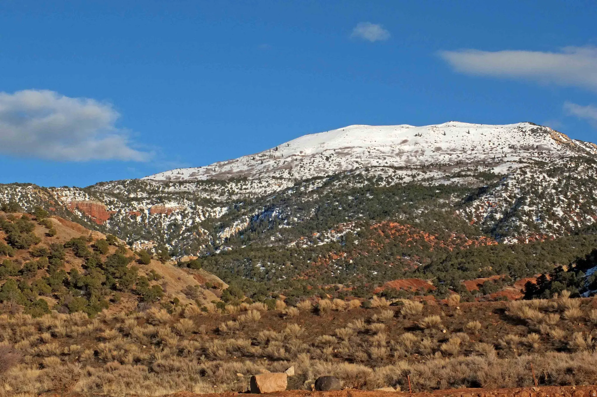 View of mountain backdrop