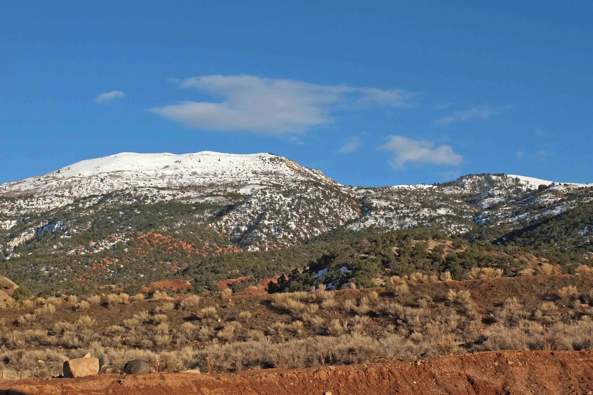 View of mountain backdrop