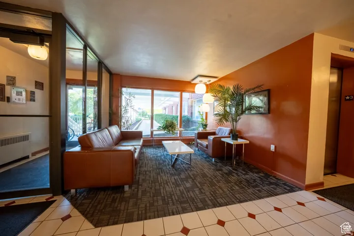 View of community lobby
