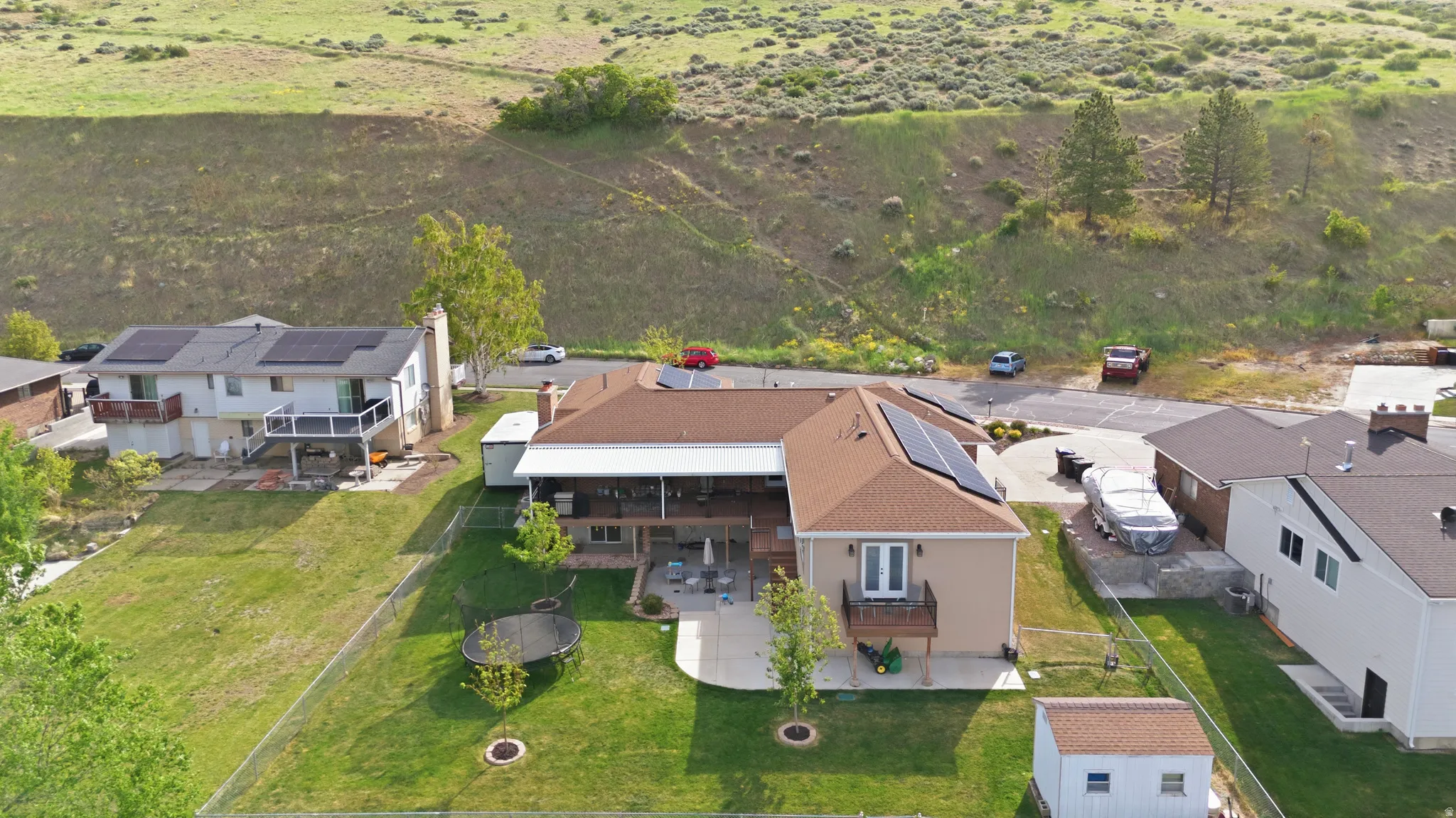 Drone / aerial view