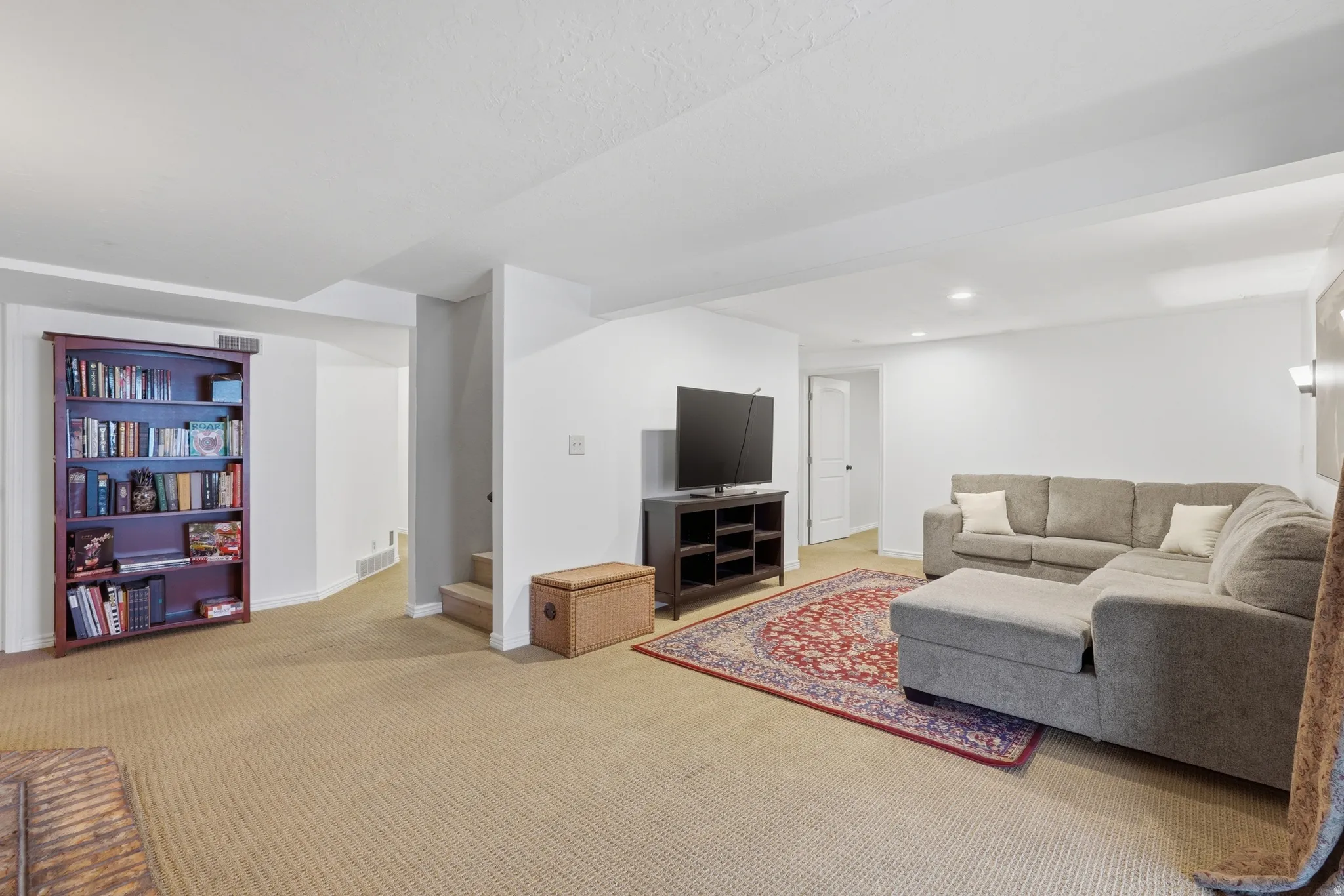 Lower level family room