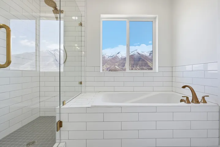 Primary Bathroom with separate tub/shower