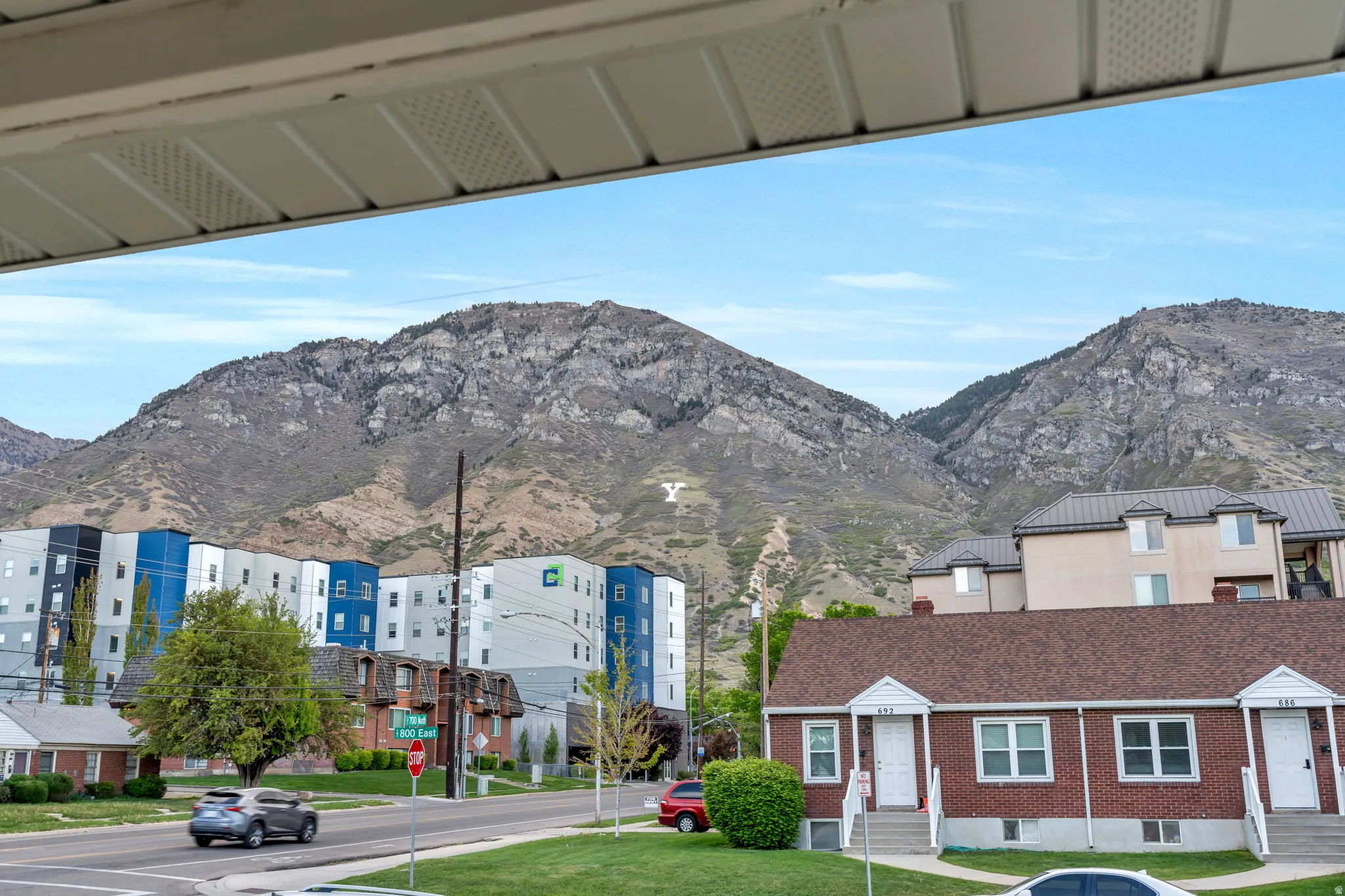 Mountain view from front porch