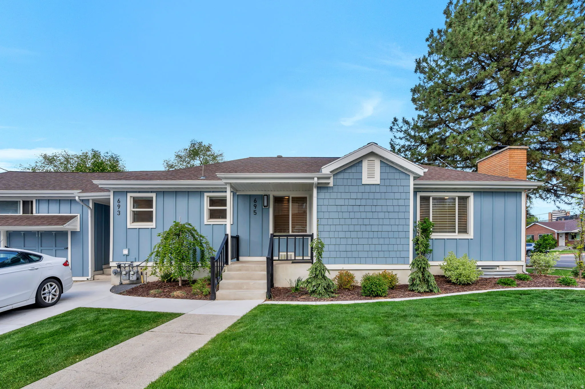 New siding, soffit, gutters, and fascia in 2024