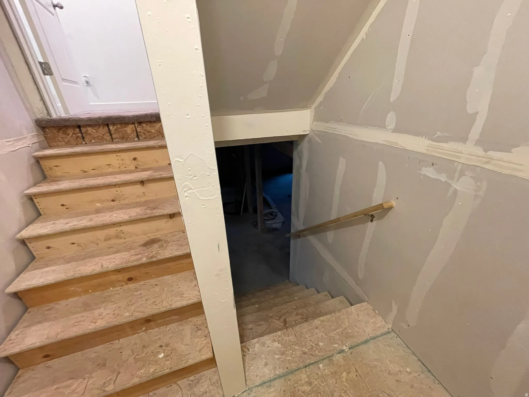 View of stairway
