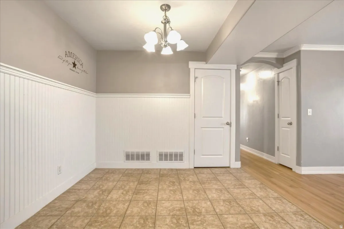 Generously Sized Dining Area