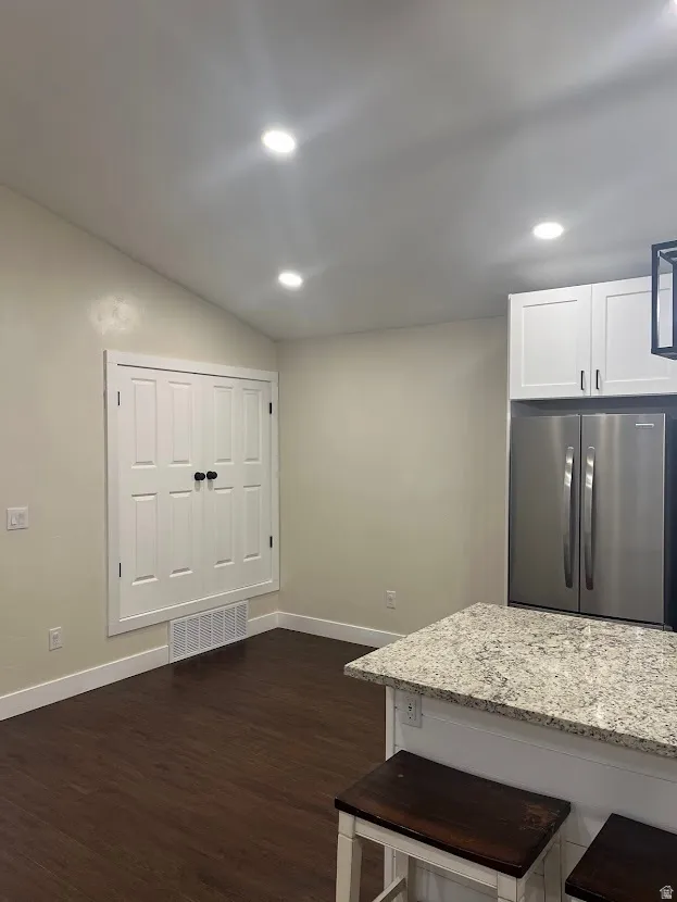 Dining area adjacent to kitchen.