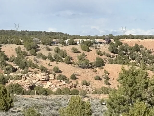 View of undeveloped land with rural landscape