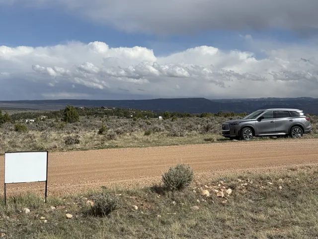 Mountain view featuring rural landscape
