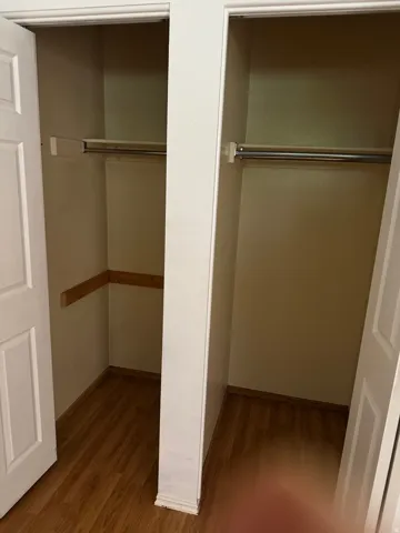 View of closet