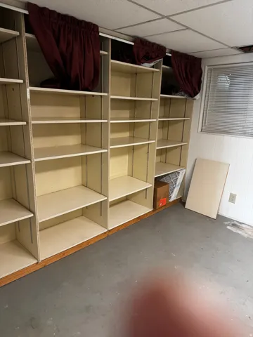 View of storage