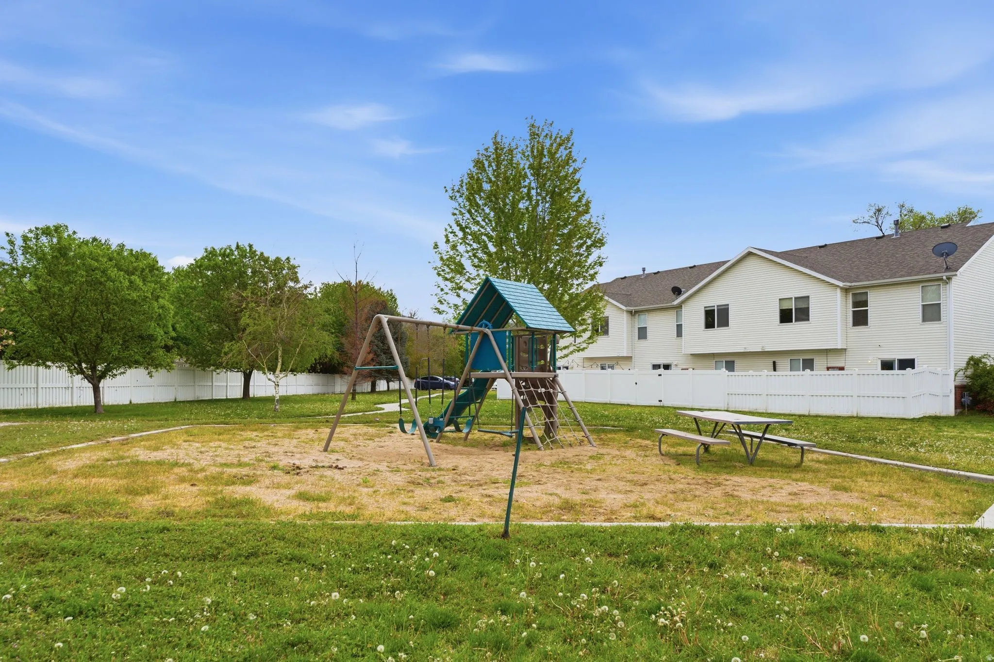 View of communal playground