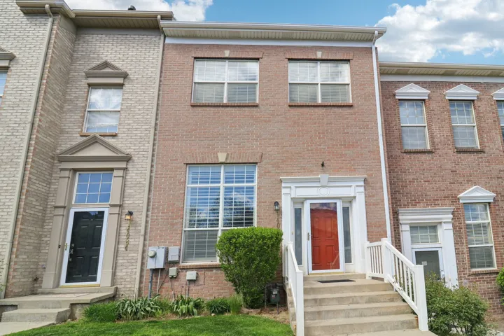 View of front facade with brick siding