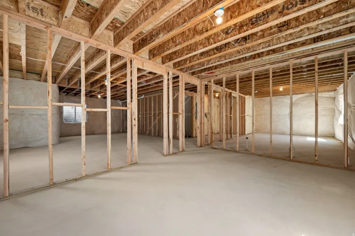 View of basement