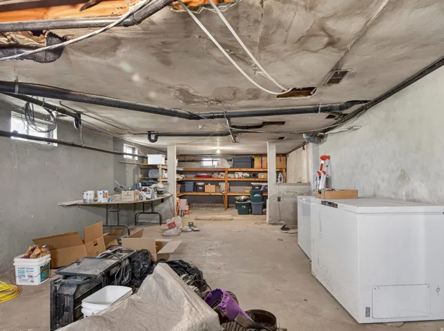 Unfinished basement