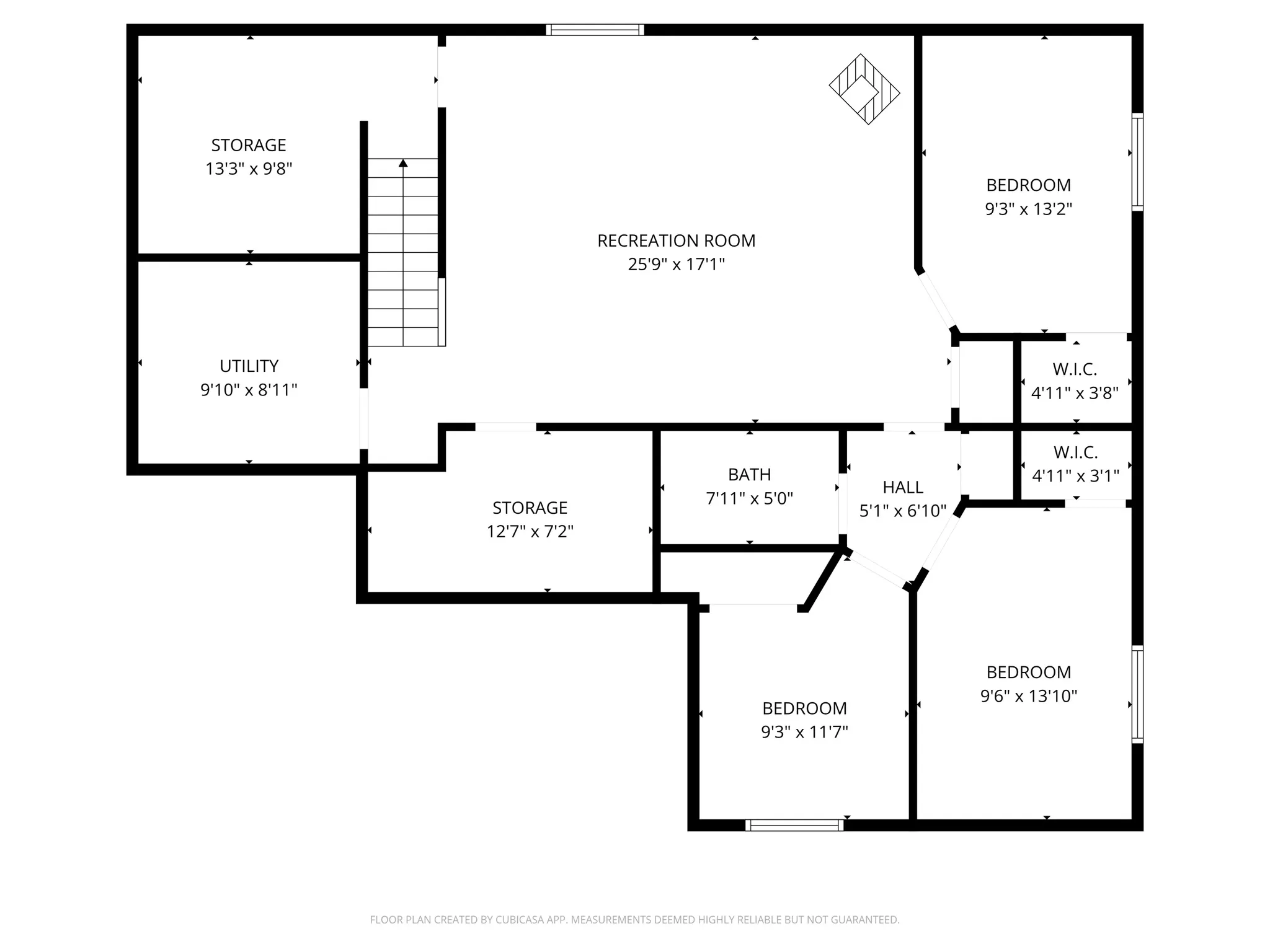 View of room layout