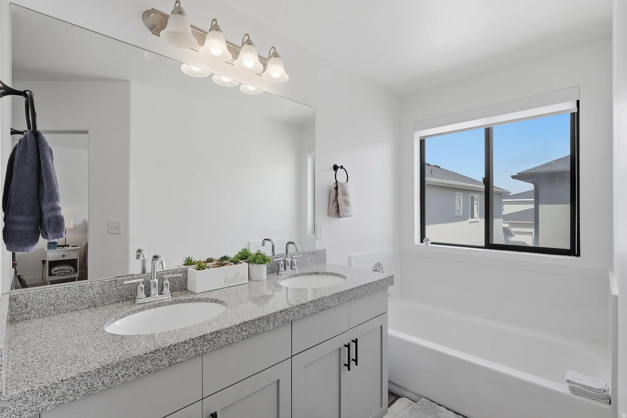 Master bathroom