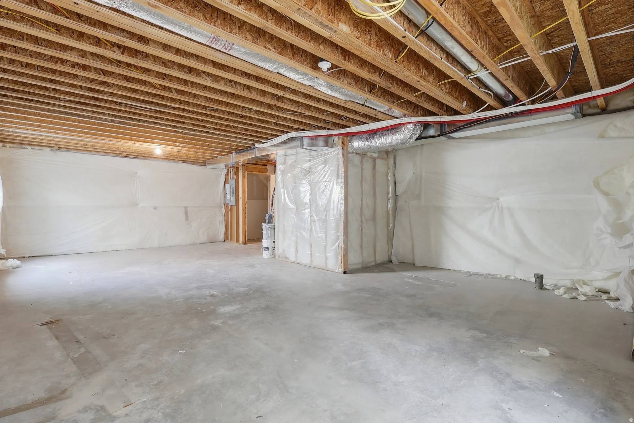Unfinished basement