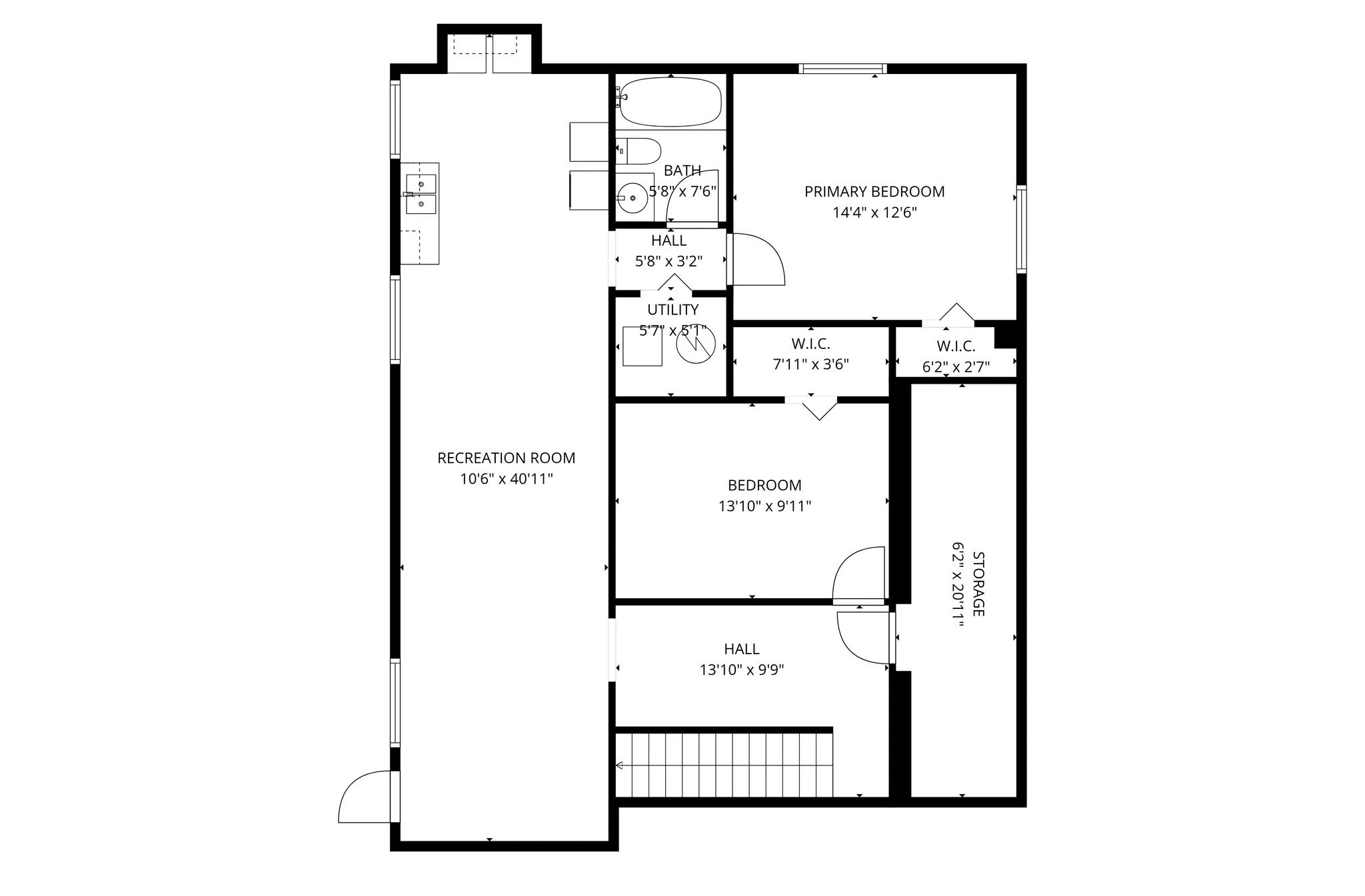 View of room layout