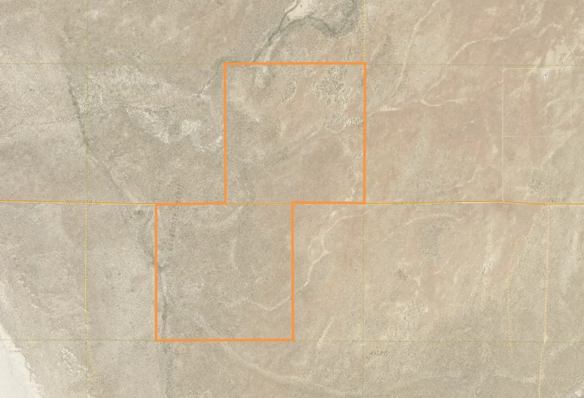 Map / location featuring property parcel outlined
