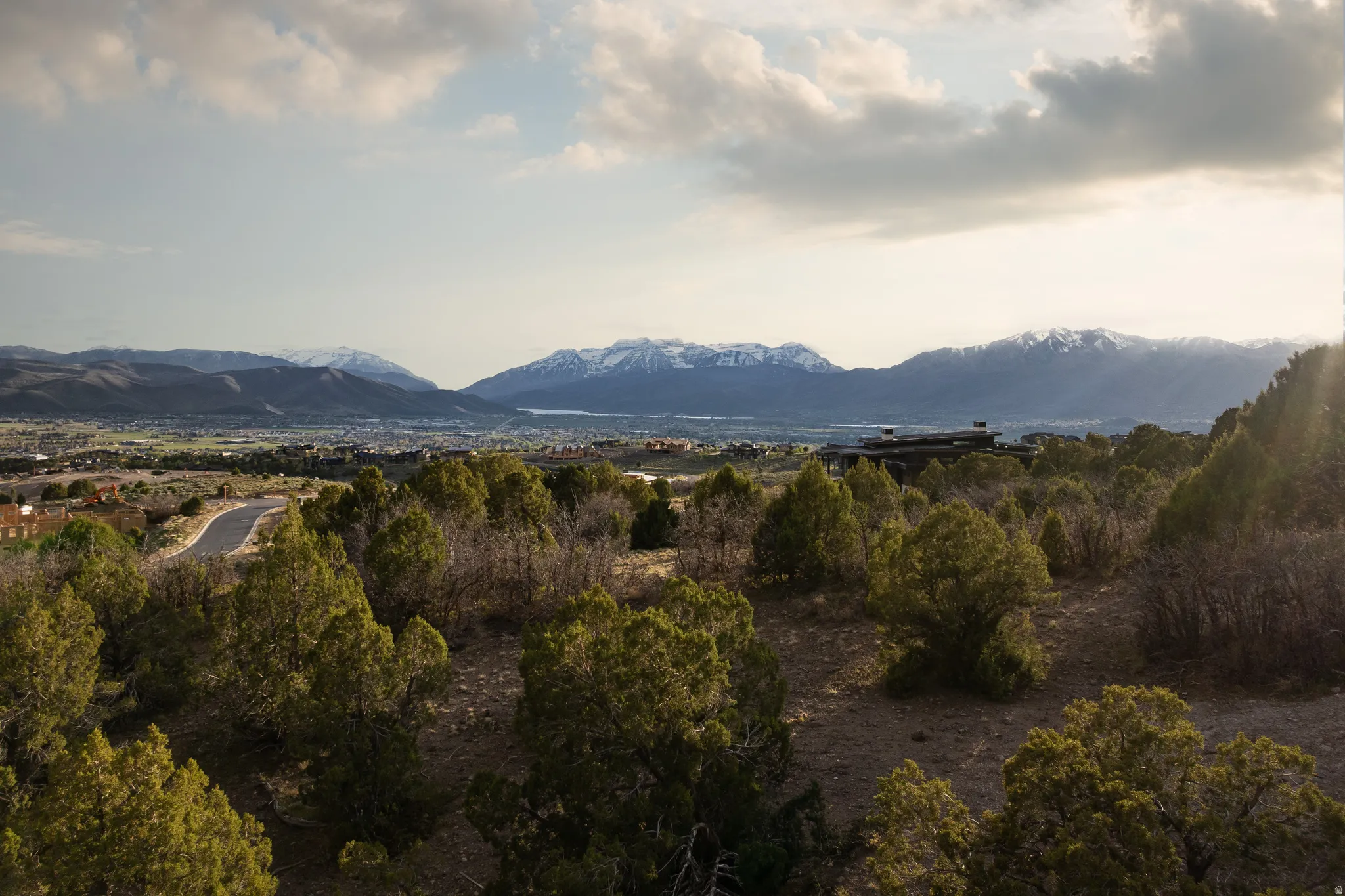 View of mountain backdrop