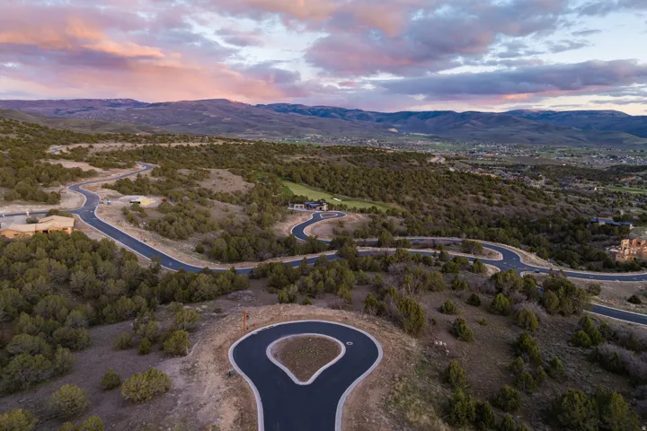 Bird's eye view of mountains