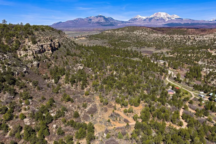View of mountain background