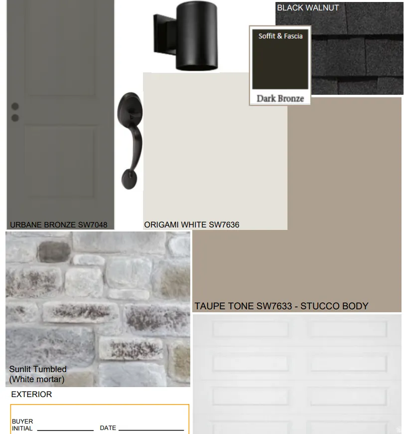 View of a document with a collage of images
