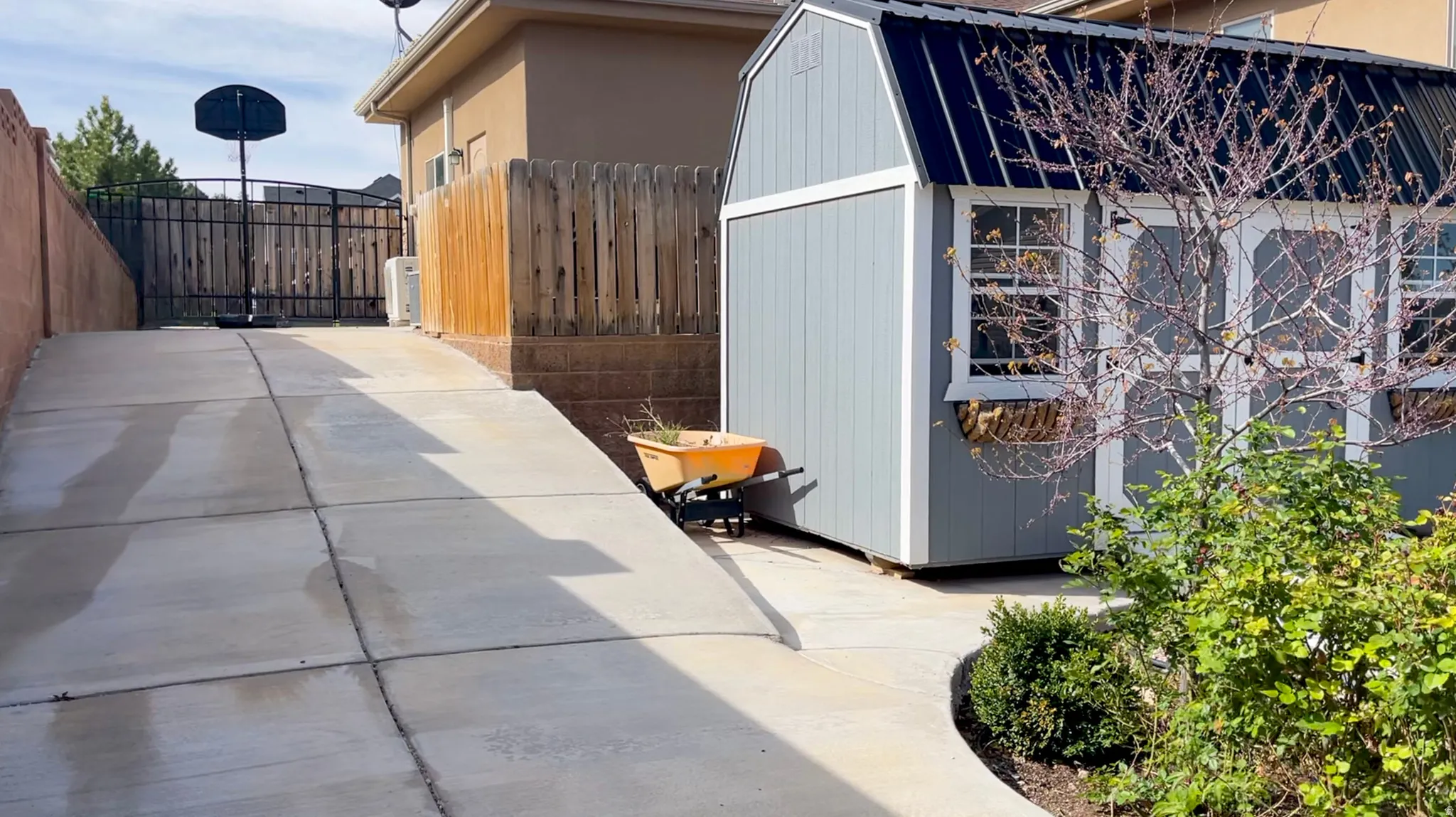 View of shed