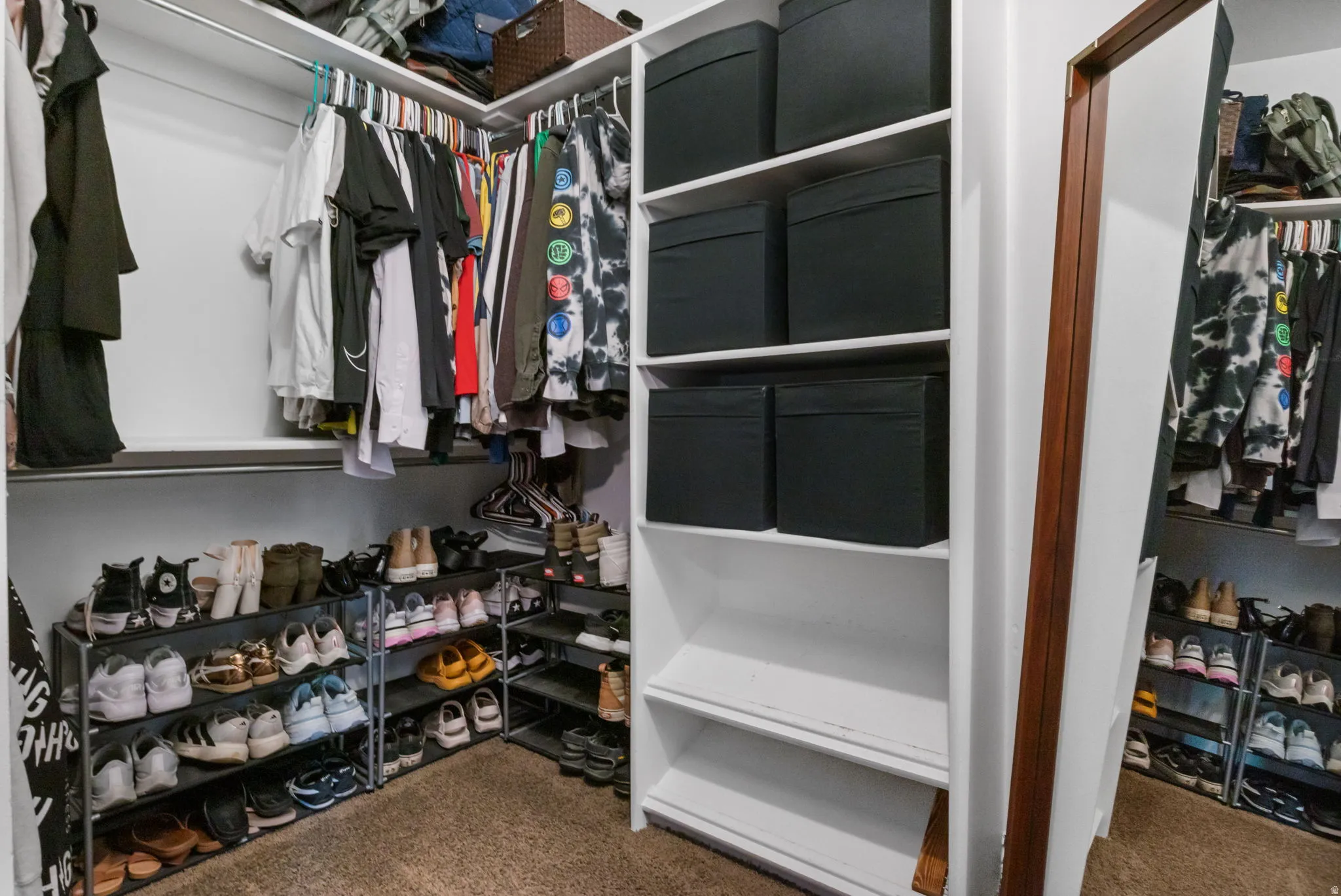 Primary walk-in closet