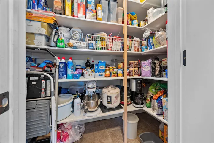 View of storage area