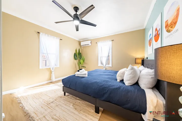 Opposite view of bedroom