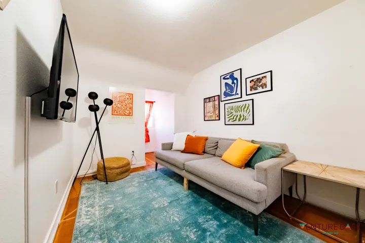 Living room of unit 3 in building 1