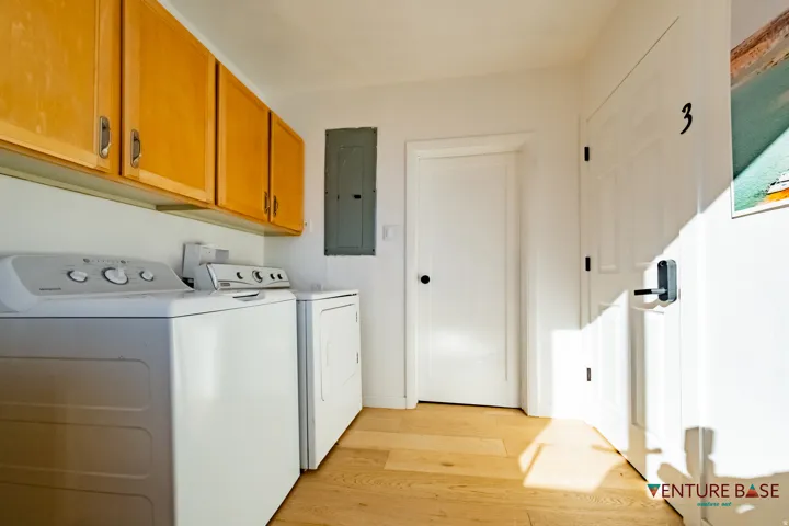 Building 1 combined laundry unit