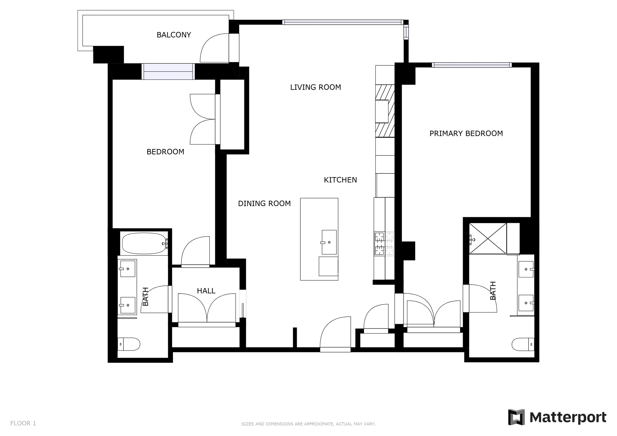 View of room layout