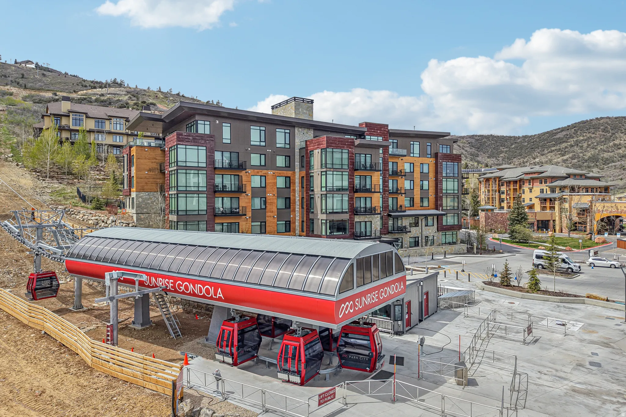 View of property featuring a mountain view